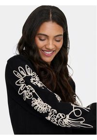 only - ONLY Sweter Magnolia 15367757 Czarny Regular Fit. Kolor: czarny. Materiał: syntetyk #2