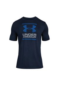 Under Armour - T-shirt Męski GL Foundation. Kolor: niebieski. Sport: turystyka piesza