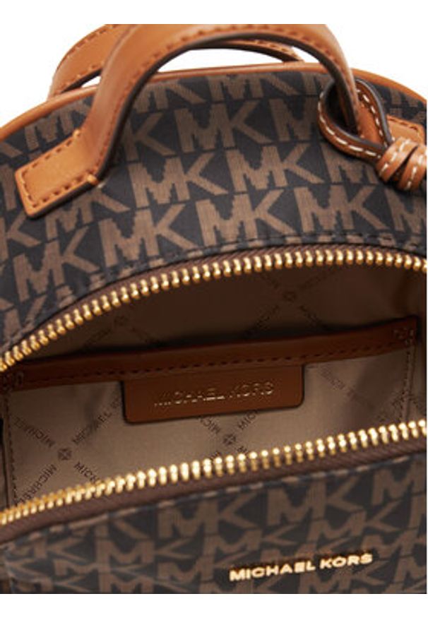 MICHAEL Michael Kors Plecak Sable 30T5G3XB1O Brązowy. Kolor: brązowy. Materiał: skóra