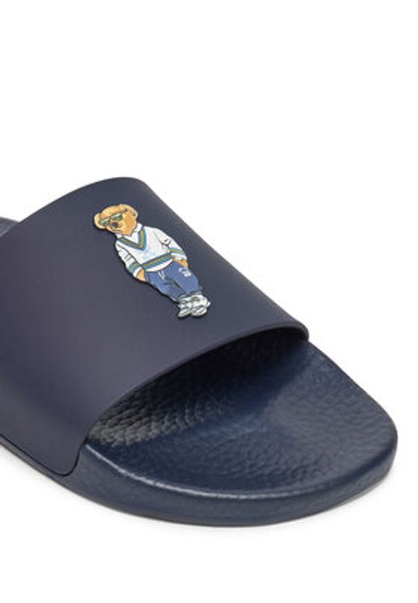 Polo Ralph Lauren Klapki 809962615002 Granatowy. Kolor: niebieski