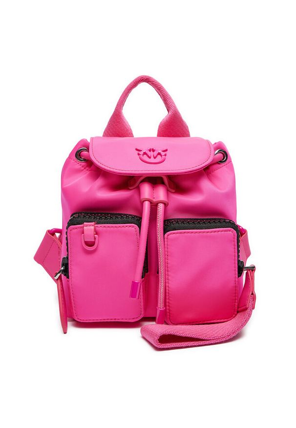 Pinko - Plecak PINKO. Kolor: różowy