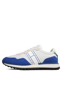 Tommy Jeans Sneakersy Runner Mix Material EM0EM01167 Biały. Kolor: biały. Materiał: materiał