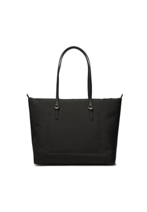 Lauren Ralph Lauren Torebka 431916737002 Czarny. Kolor: czarny. Materiał: skórzane