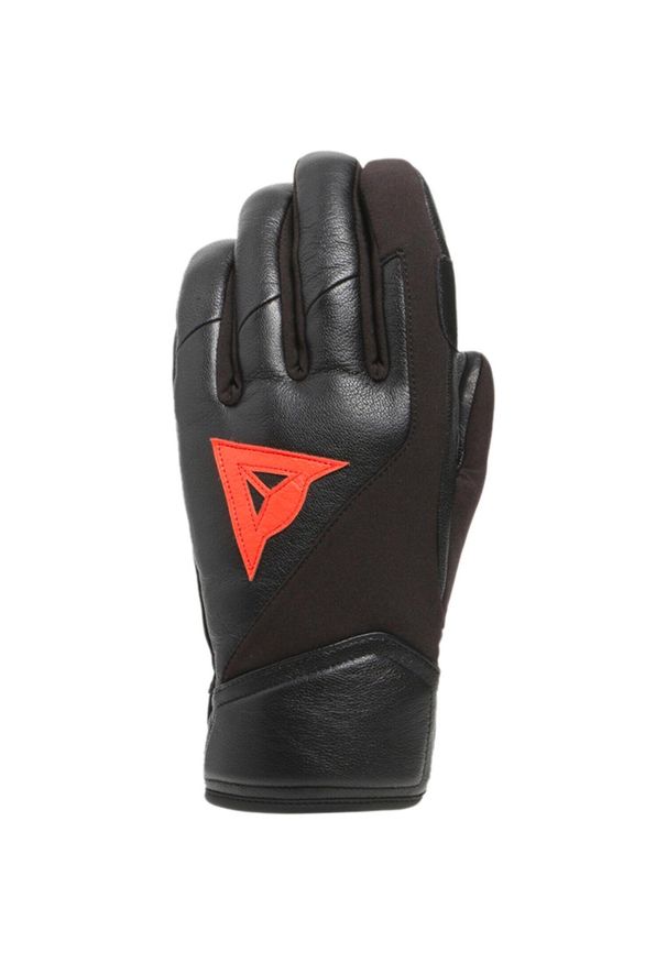 DAINESE - Rękawice narciarskie męskie Hp Gloves Sport. Kolor: czerwony. Materiał: skóra, tkanina. Sport: narciarstwo