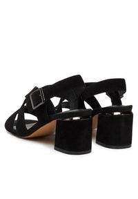 Sergio Bardi Sandały WYL4146-1Z-SB Czarny. Kolor: czarny. Materiał: skóra, zamsz #5