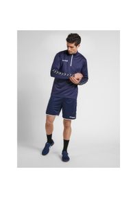 Hummel bluza sportowa na trening hml Authentic Half Zip Sweatshirt r. 2XLHummel. Kolor: niebieski. Materiał: materiał. Sport: fitness