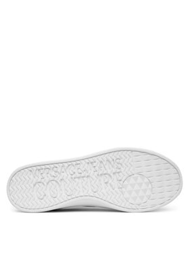 Versace Jeans Couture Sneakersy 80VA3SK3 ZPB73 899 Czarny. Kolor: czarny. Materiał: skóra
