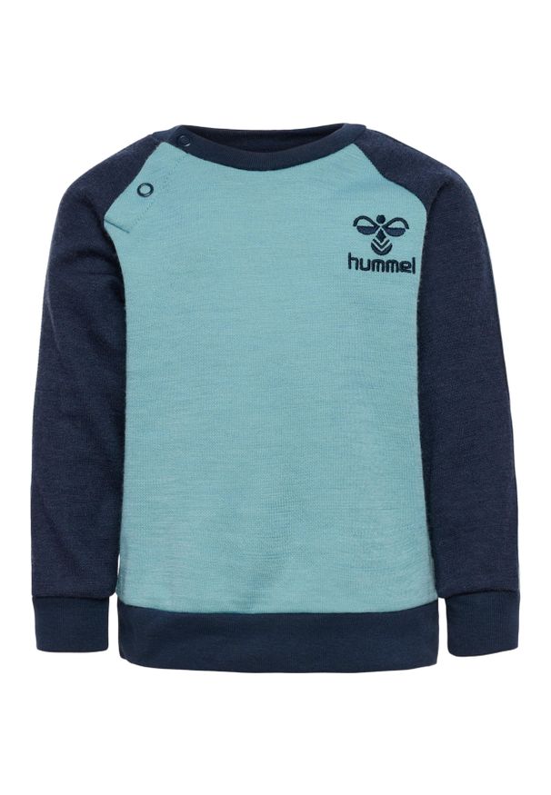 Bluza dziecięca Hummel Wulbato. Kolor: niebieski