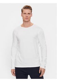 TOMMY HILFIGER - Tommy Hilfiger Komplet 3 longsleeve UM0UM03022 Biały Slim Fit. Kolor: biały. Materiał: bawełna. Długość rękawa: długi rękaw