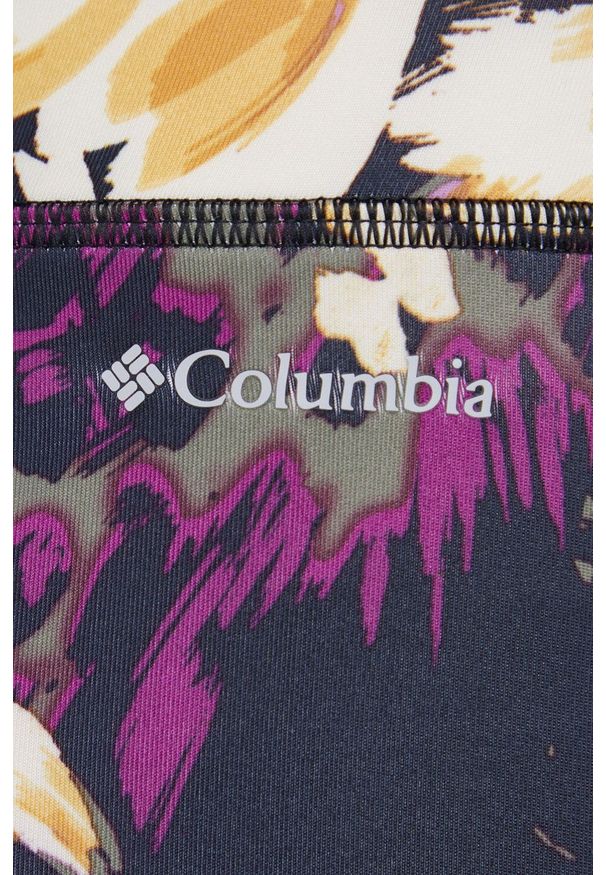 columbia - Columbia - Legginsy. Materiał: dzianina, skóra
