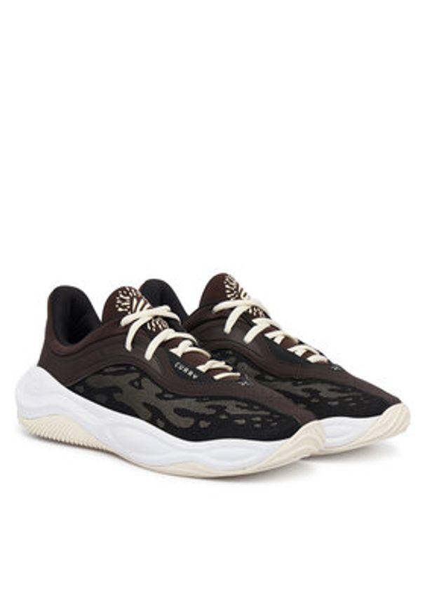 Under Armour Buty do koszykówki Curry Splash 25 3028459 Brązowy. Kolor: brązowy. Materiał: materiał. Sport: koszykówka