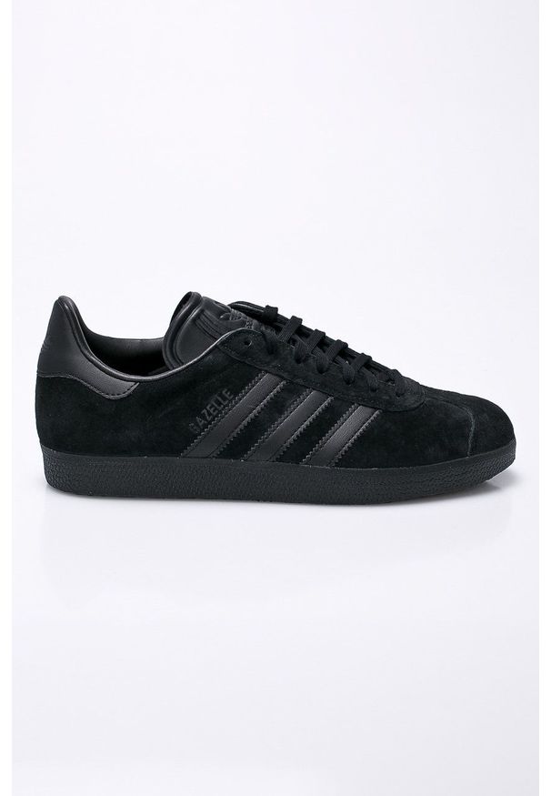 adidas Originals - Buty Gazelle CQ2809 CQ2809-CBLACK/CBL. Nosek buta: okrągły. Zapięcie: sznurówki. Kolor: czarny. Szerokość cholewki: normalna. Model: Adidas Gazelle