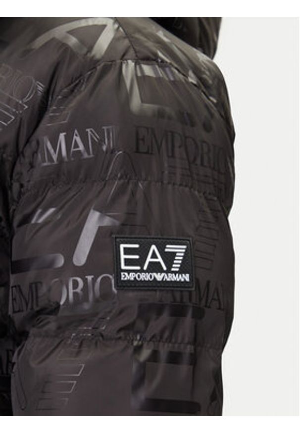 EA7 Emporio Armani Kurtka zimowa 7M000697 AF15969 UC001 Czarny Modern Fit. Kolor: czarny. Materiał: syntetyk. Sezon: zima