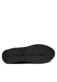 Calvin Klein Sneakersy Retro Runner Iconic Snk YM0YM01119 Czarny. Kolor: czarny. Materiał: skóra #6