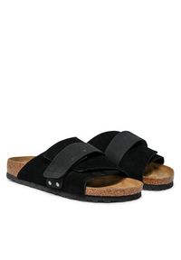 Birkenstock Klapki Kyoto Lenb 1022566 Czarny. Kolor: czarny. Materiał: nubuk, skóra #5