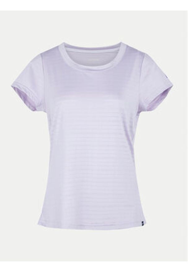 Regatta T-Shirt Limonite VII RWT306 Fioletowy Regular Fit. Kolor: fioletowy. Materiał: syntetyk