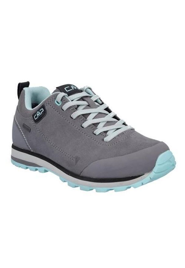 Buty trekkingowe damskie CMP Elettra Low Wp. Kolor: wielokolorowy, szary. Materiał: zamsz, materiał. Szerokość cholewki: normalna