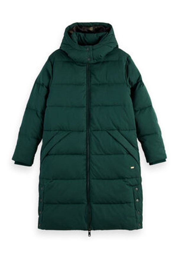 Scotch & Soda Kurtka zimowa 168761 Zielony Regular Fit. Kolor: zielony. Materiał: syntetyk, puch. Sezon: zima