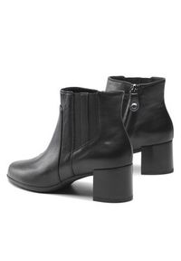 Geox Botki D N. Annya M. B D94CBB 00085 C9997 Czarny. Kolor: czarny. Materiał: skóra #6