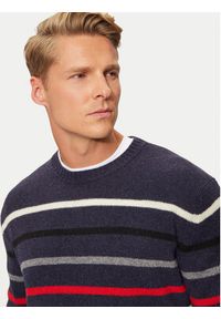 United Colors of Benetton - United Colors Of Benetton Sweter 103MK107U Kolorowy Regular Fit. Materiał: wełna. Wzór: kolorowy #4