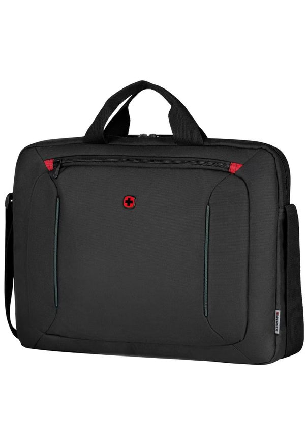 Torba Wenger BQ Toploader 16'' czarny. Kolor: czarny