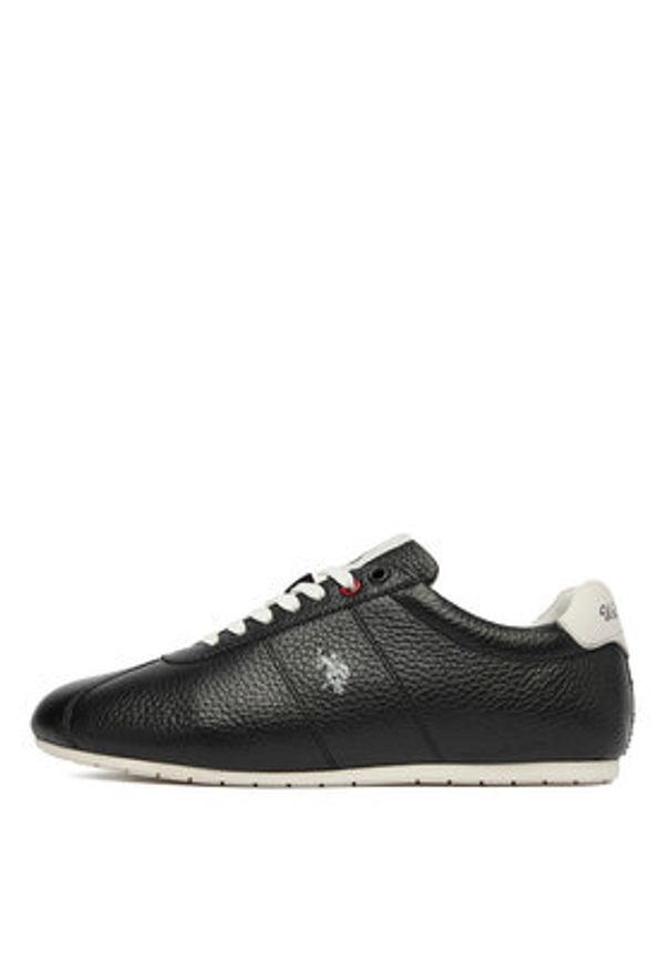 U.S. Polo Assn. Sneakersy EO-CAMMY002W/6L1 Czarny. Kolor: czarny. Materiał: skóra