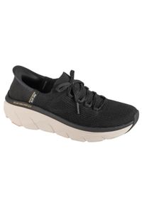 skechers - Buty sportowe Sneakersy damskie, Slip-Ins: D'lux Walker 2.0 - Thrill Movement. Kolor: czarny. Model: Skechers Sport. Sport: turystyka piesza