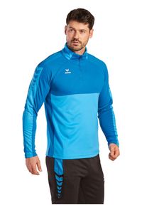 ERIMA - Bluza treningowa Erima Six Wings. Kolor: wielokolorowy, niebieski, zielony. Materiał: materiał #2