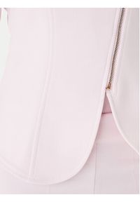 Rinascimento Marynarka CFC0127901003 Różowy Slim Fit. Kolor: różowy. Materiał: syntetyk #5