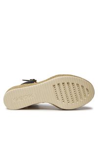 Geox Espadryle D Ponza D45GVA 00043 C9999 Czarny. Kolor: czarny. Materiał: skóra #4