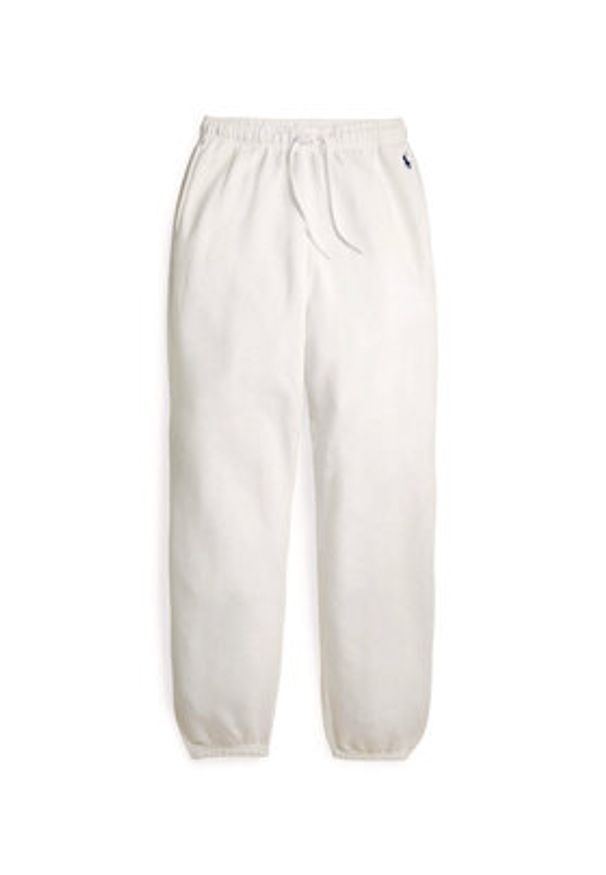 Polo Ralph Lauren Spodnie dresowe Prl Flc Pnt 211943009001 Biały Regular Fit. Kolor: biały. Materiał: bawełna