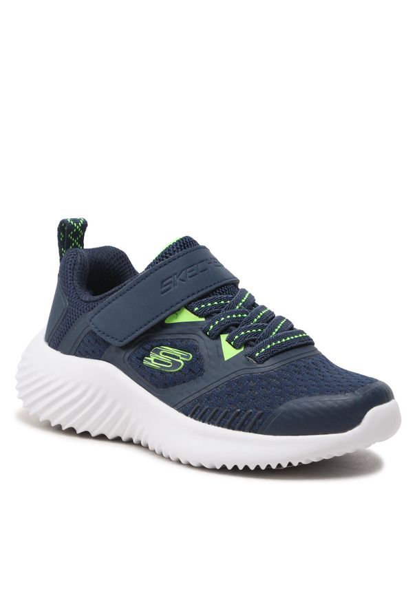 skechers - Sneakersy Skechers Voltvor 403736L/NVLM Navy/Lime. Kolor: niebieski. Materiał: materiał