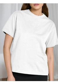 Sinsay - Koszulka basic - biały. Kolor: biały #1
