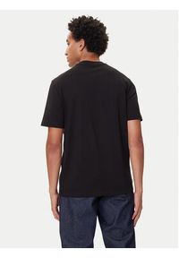 Hugo - HUGO T-Shirt Denrith 50544543 Czarny Regular Fit. Kolor: czarny. Materiał: bawełna #4
