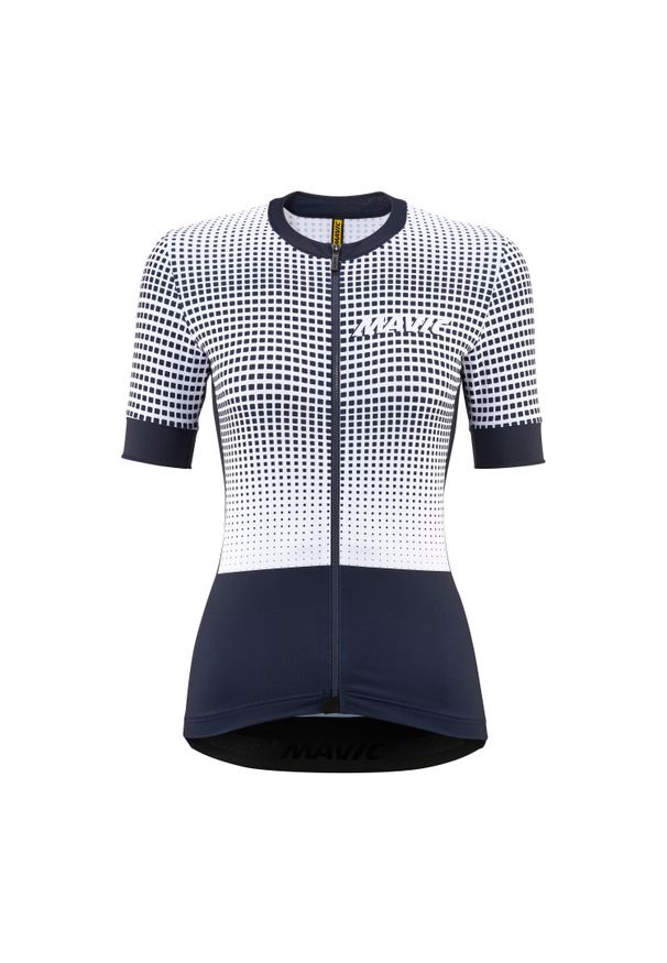 MAVIC - Damski jersey Mavic Aksium Graphic. Kolor: niebieski. Materiał: jersey. Sport: kolarstwo