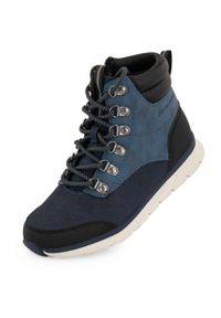 ALPINE PRO - Trwałe i wodoodporne buty dziecięce Alpine Pro Minto 34. Zapięcie: zamek. Kolor: zielony. Materiał: syntetyk, materiał. Wzór: koronka. Sport: turystyka piesza