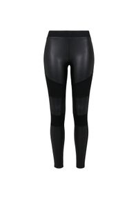 Urban Classics - Legginsy miejskie klasyczne sztuczna skóra. Kolor: czarny. Materiał: skóra #1