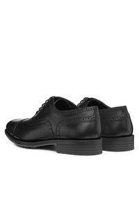 Geox Półbuty U Walk Pleasure F U46H8B 00043 C9999 Czarny. Kolor: czarny. Materiał: skóra #4