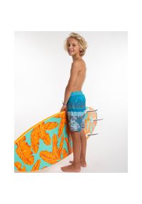 OLAIAN - Spodenki Surfing Bs 500L Dla Dzieci. Kolor: niebieski. Materiał: materiał. Długość: długie #1