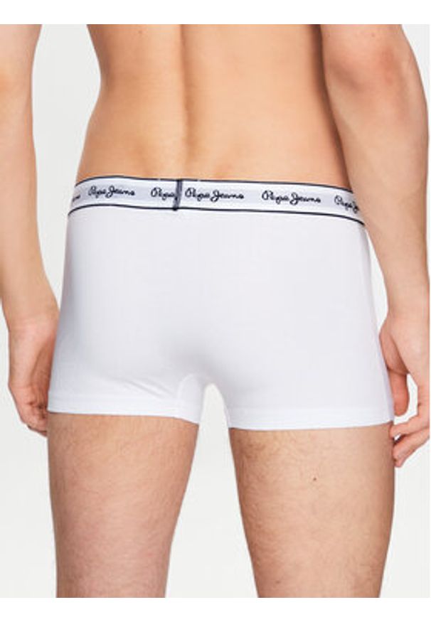 Pepe Jeans Komplet 3 par bokserek Pepe Tk 3P PMU10975 Biały. Kolor: biały. Materiał: bawełna