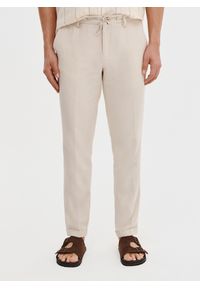 Pako Lorente - PAKO LORENTE - Lniane spodnie męskie. Materiał: len. Wzór: gładki. Sezon: wiosna #1