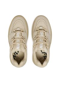 Naked Wolfe Sneakersy Sinner Beżowy. Kolor: beżowy. Materiał: skóra, nubuk #4
