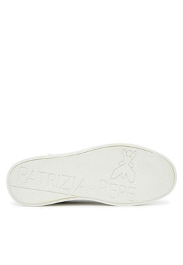 Patrizia Pepe Sneakersy PPJ306 31 Czarny. Kolor: czarny. Materiał: skóra