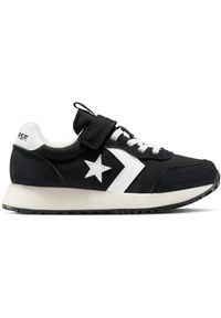 Adidasy Converse Omega Trainer, Dzieci. Okazja: na uczelnię. Kolor: czarny. Materiał: zamsz, materiał. Sport: joga i pilates