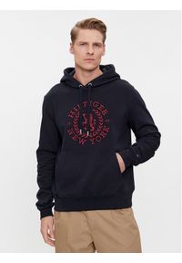 TOMMY HILFIGER - Tommy Hilfiger Bluza Big Icon MW0MW33650 Granatowy Regular Fit. Kolor: niebieski. Materiał: bawełna #1