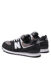 New Balance Sneakersy GC574AC1 Czarny. Kolor: czarny. Materiał: zamsz, skóra. Model: New Balance 574 #6