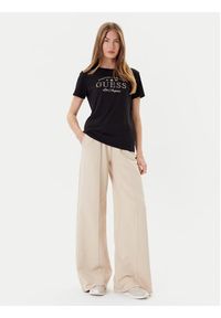 Guess T-Shirt V5YI13 J1314 Czarny Regular Fit. Kolor: czarny. Materiał: bawełna #3