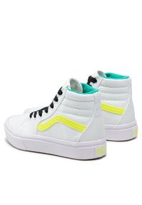 Vans Sneakersy Comfycush Sk8-Hi VN0A4U1RABV1 Biały. Kolor: biały. Materiał: materiał #5
