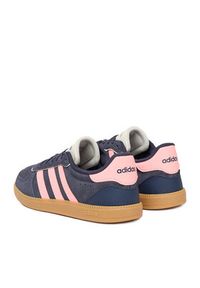 Adidas - adidas Sneakersy Breaknet Sleek IH5467 Granatowy. Kolor: niebieski. Materiał: skóra, zamsz #4