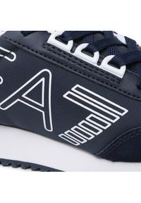 EA7 Emporio Armani Sneakersy X8X101 XK257 N527 Granatowy. Kolor: niebieski. Materiał: materiał #6